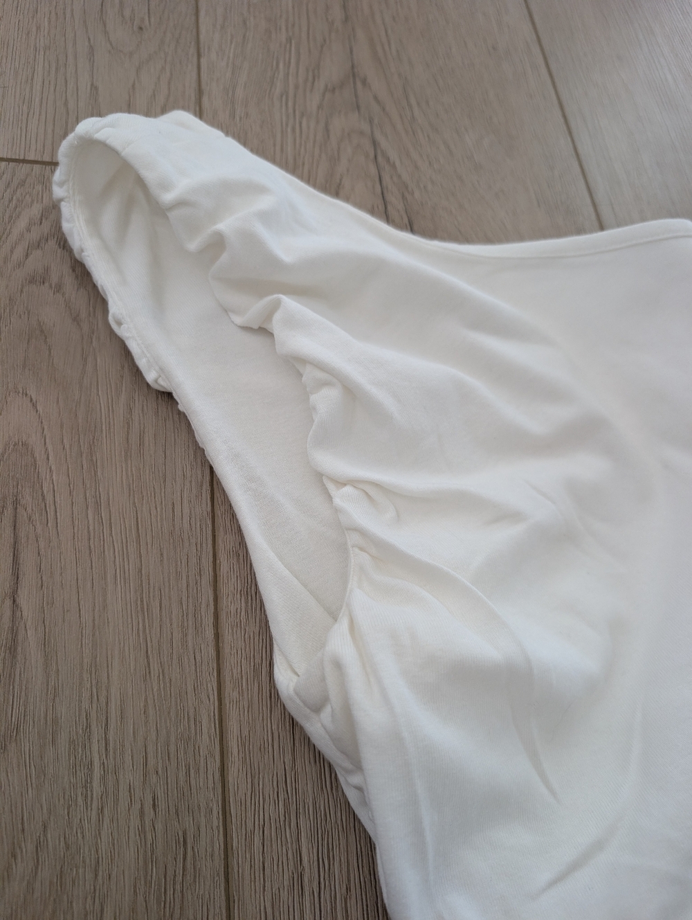 Grey Lab Ruched One Shoulder Crop Top - Picture 9 of 11